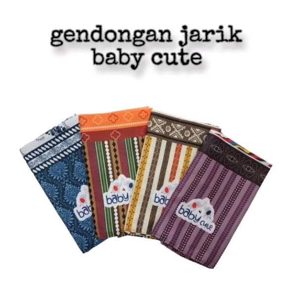 Selendang Jarik/ Gendongan Batik Baby Cute SELENDANG KAIN / GENDONGAN BAYI BABY CUTE