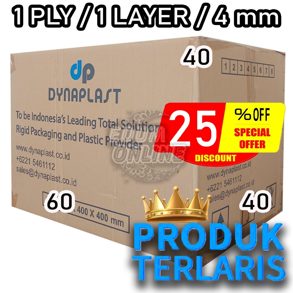 

Kardus Polos 2 layer 1 layer Kuat Tebal Box Pindahan Dynaplast 58x34x32 Kantor 1ply 2ply Kemasan Single Double Wall Arsip Murah Dus Super Karton Kotak Paking Pengiriman Packing Barang Keras Packaging Baru Bekas 2 ply 1 ply Penyimpanan Jumbo 60x40x40 Besar