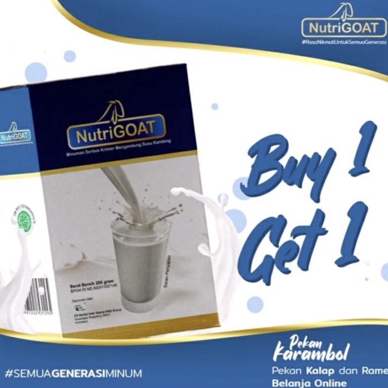 

Baru Kambing Nutrigat Buy 1 Get 1 99