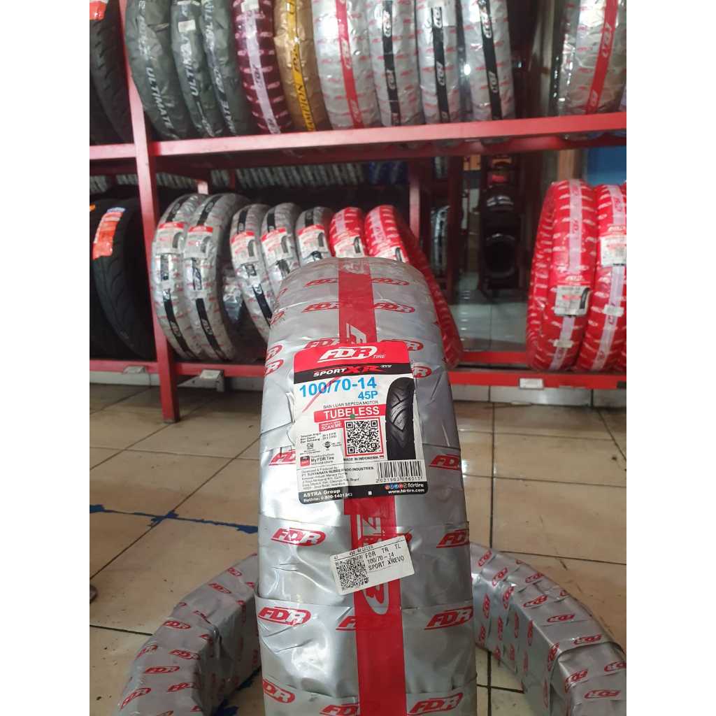 BAN FDR SPORT XR 100/70-14 TUBELESS