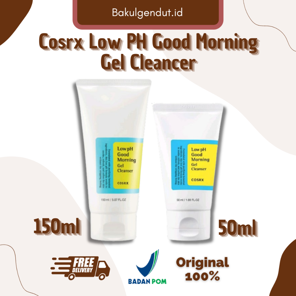 COSRX Low Ph Good Morning Cleanser Sabun Cuci Muka - 50ml & 150ml