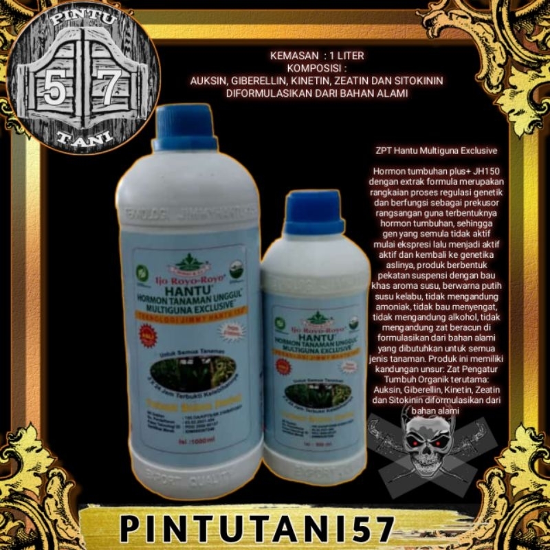 PUPUK ZPT JIMMY HANTU IJO ROYO ROYO 1 liter