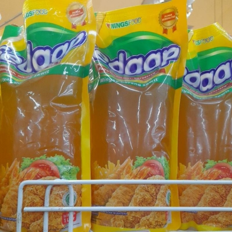 

Sedaap minyak goreng 1 liter