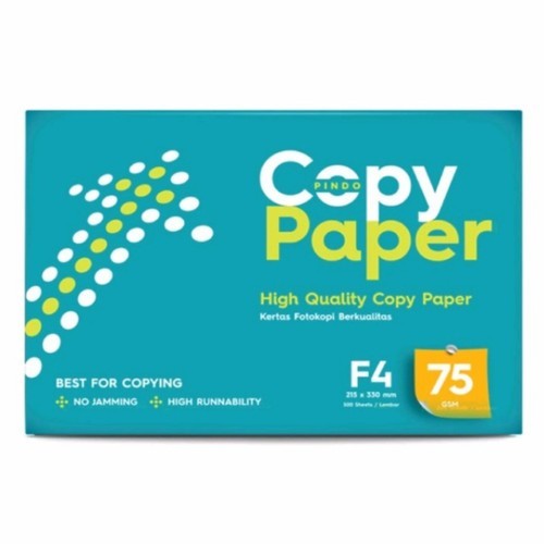

Kertas fotocopy hvs f4 copypaper 75 gram 1 rim