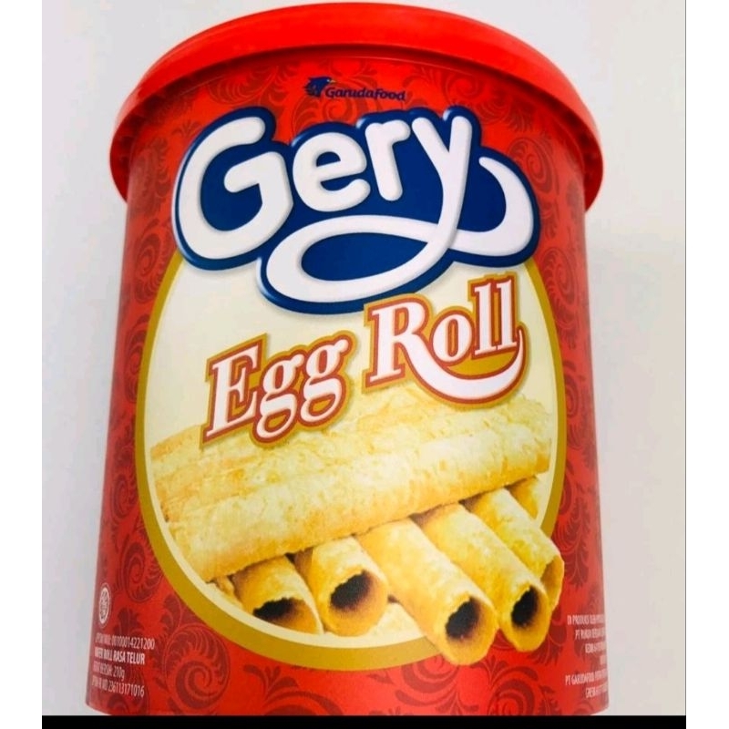 

JATIM GERY WAFER ROLL EGG ROLL 1 dus isi 6 TOPLES