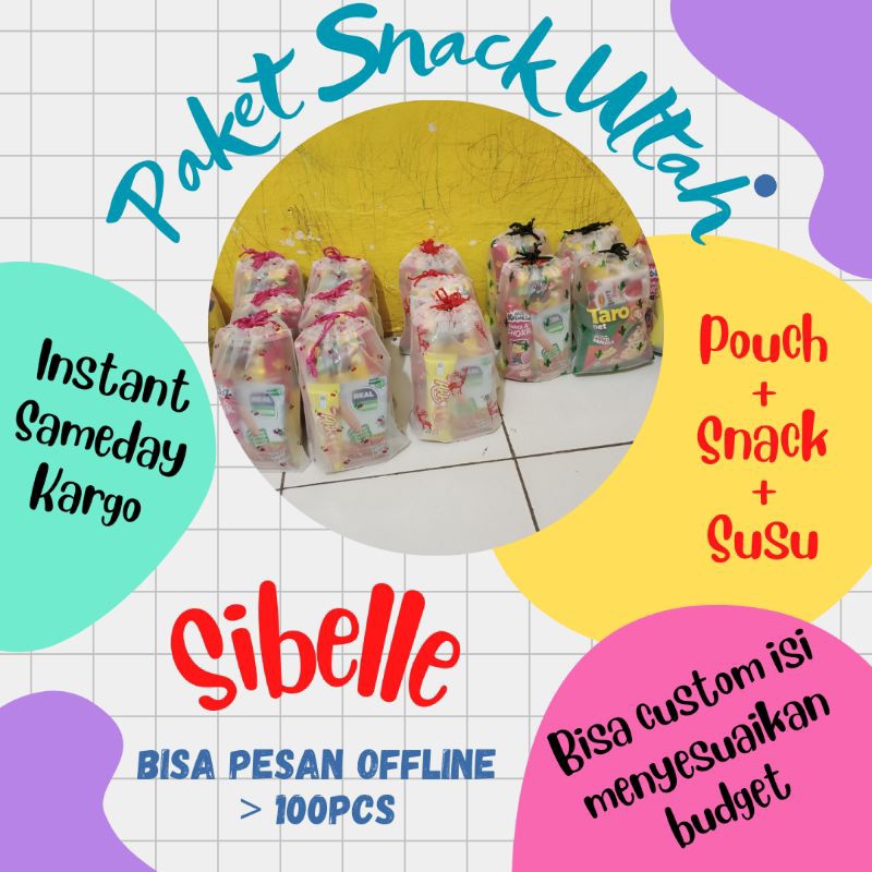 

MURAH BEKASI!! Paket Bingkisan Mini Snack Ulang Tahun Ultah Anak