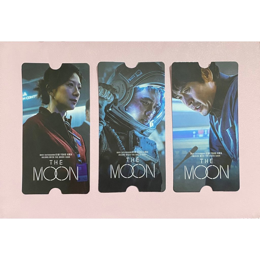 Collectible Ticket CGV THE MOON (isi 3pcs)