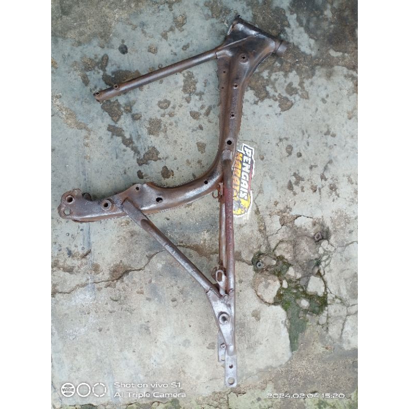 rangka frame rongko sasis CB100 K3 ORIGINAL BAHAN
