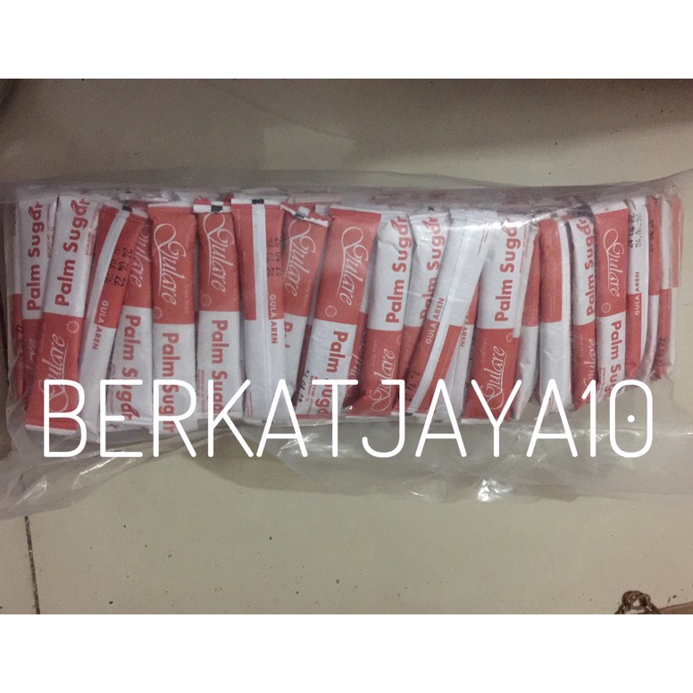 

Paling Ppular Gulare Palm Sugar Stik repak isi 5 ps x 7gr Gula Aren Sahet Stik 74