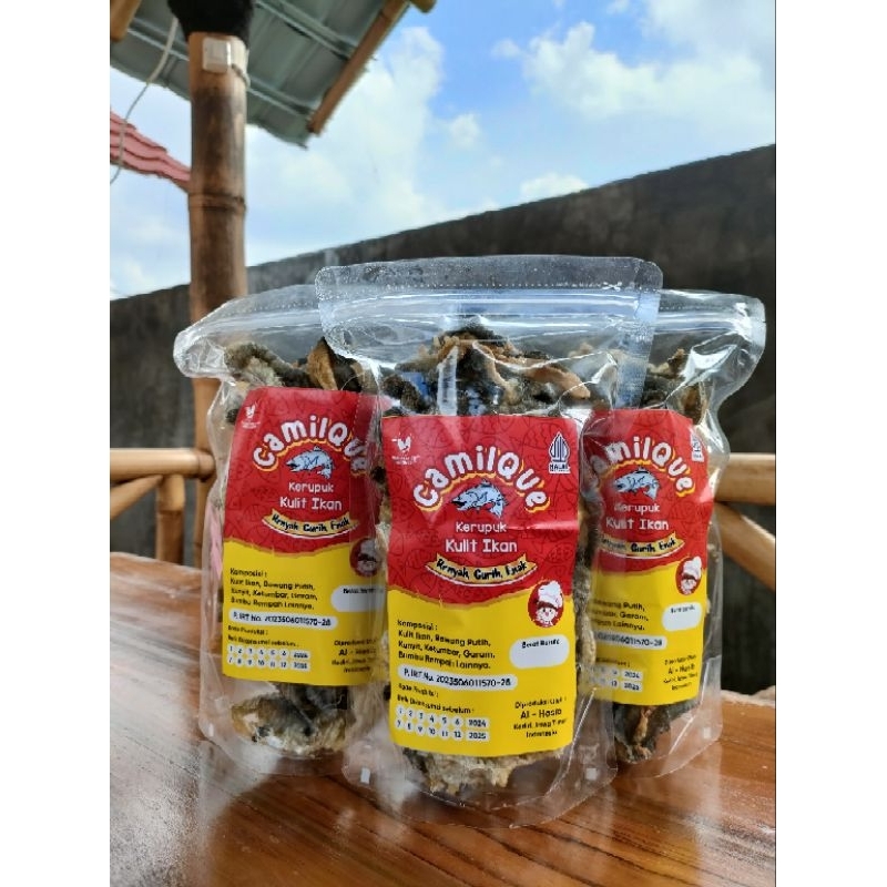 

KERUPUK KULIT IKAN SIAP MAKAN (SALMON LOKAL) 100gram