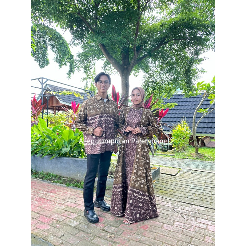 gamis jumputan sutra dolbi