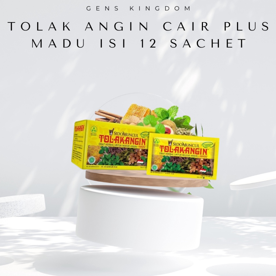 

Diskon Gede TOLAK ANGIN CAIR PLUS MADU isi 12 Sachet
