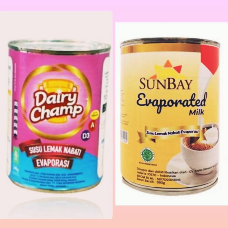 

Stock baru SUSU EVAPORASI DAIRY CHAMP SUNBAY 38 GR