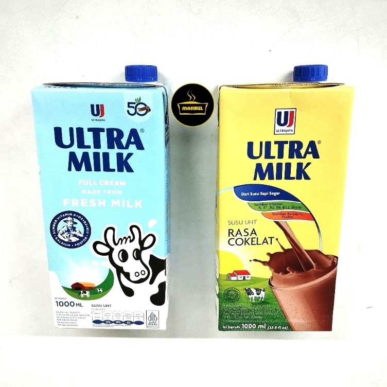 

Diminati Ultra Milk Full Cream Rasa Cokelat Susu UHT 1ml