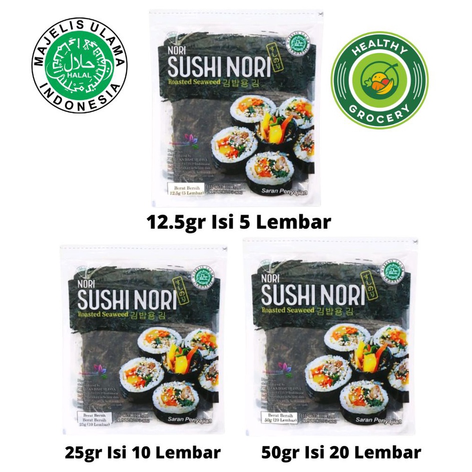 

Klik Pesan Javasuperfood Sushi Nori Halal 5 Lembar 1 Lembar 2 Lembar Seaweed Rumput Laut Untuk Kimbab Gimbab JAVA SUPER FOOD