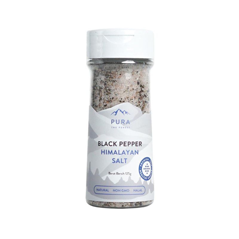 

Pura Himalaya Salt Balck Pepper 125 g