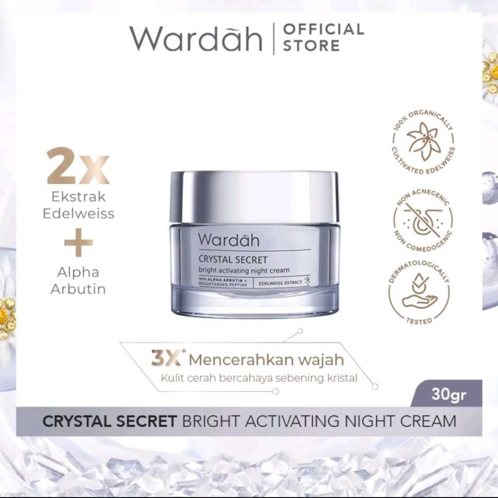 Wardah Crystal Secret Night Cream