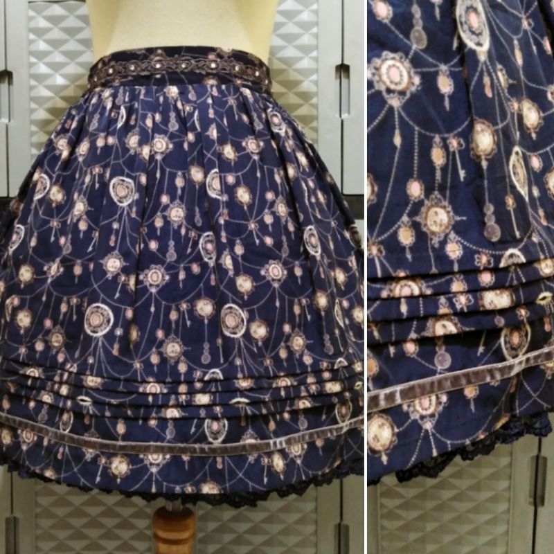 Skirt / Rok Kawaii Axes Femme