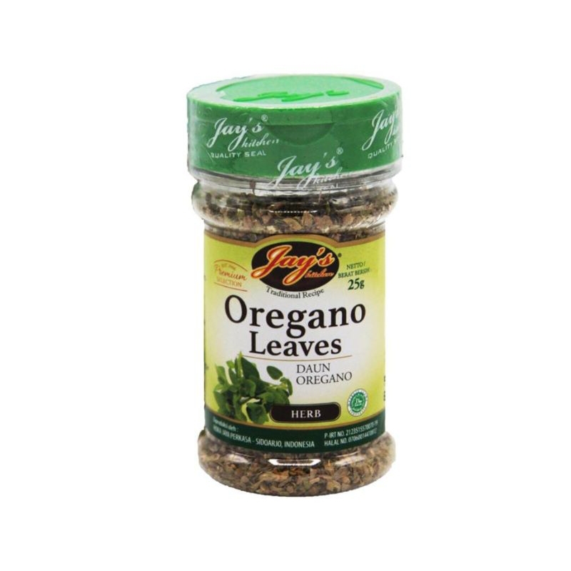 

Jay's Kitchen Oregano Leaves 25 g