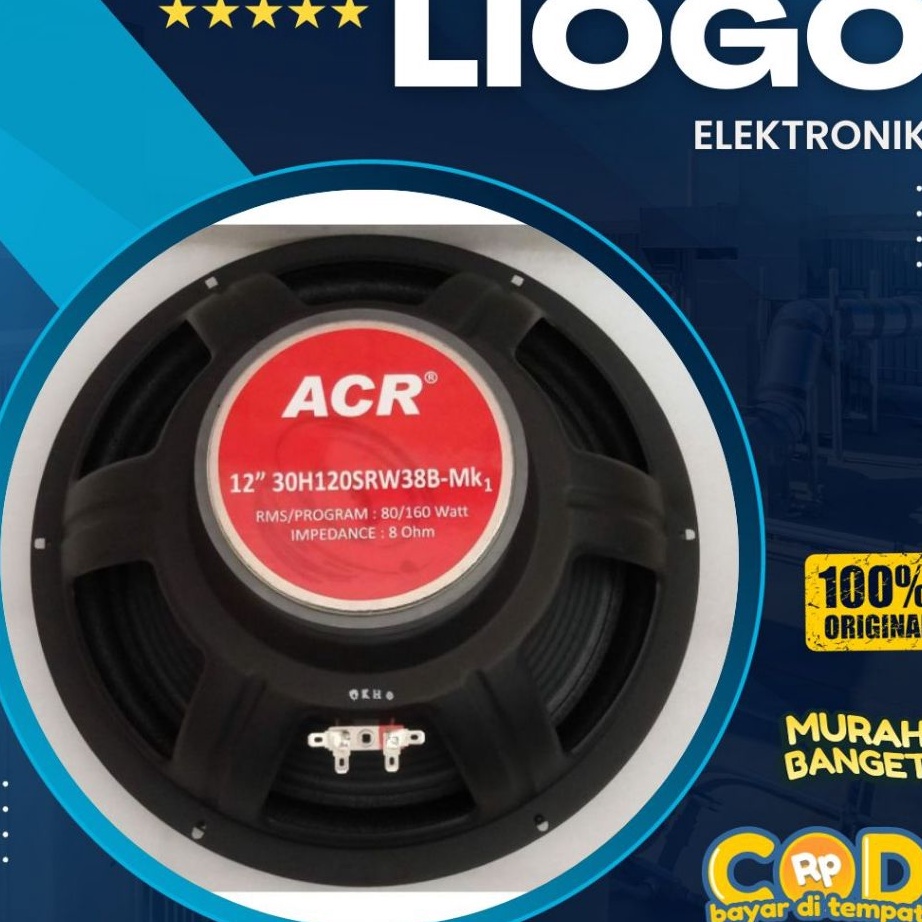 Inovasi yang Mengubah Hidup Speaker ACR PRO 12 Inch ACR 3H12SRW38B ACR Pro Woofer 12 Inch 3H12SRW38B