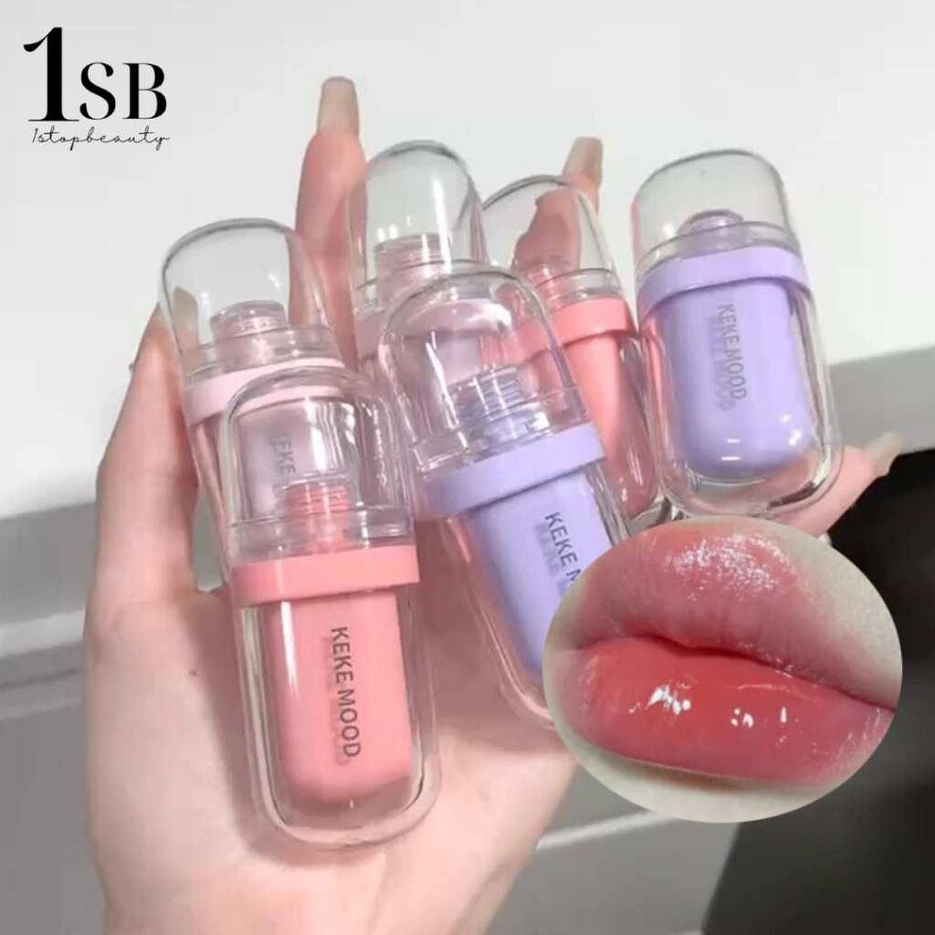 01/ KEKEMOOD Jelly Lip Glaze / Keke Mood Jely Jel Fit Tint Lip tint Lip Gloss [1sb]