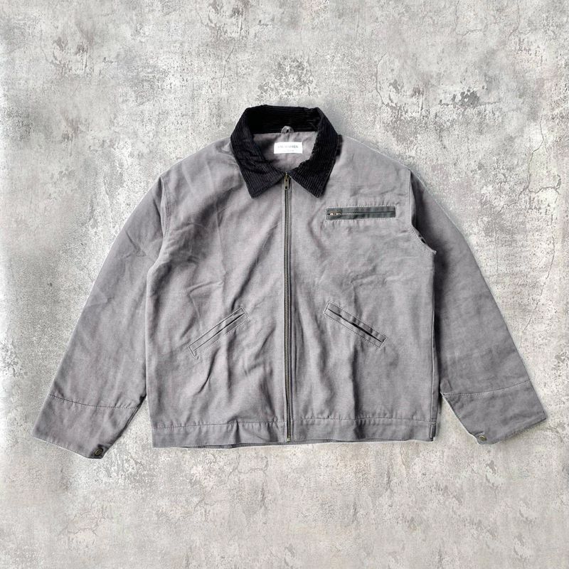 WORK JACKET- Ravharren ASH NEW BOXY FIT