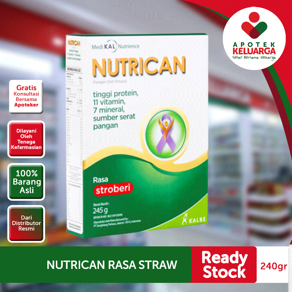 

SUSU NUTRICAN RASA JERUK, STRAWBERRY, DAN PISANG 245 G