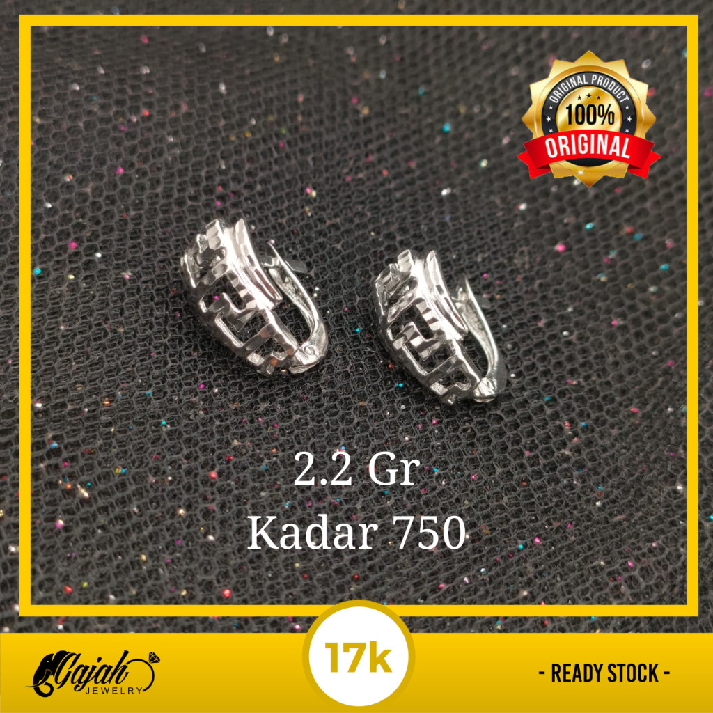 Anting Emas 17K - 2.2 Gram 6265