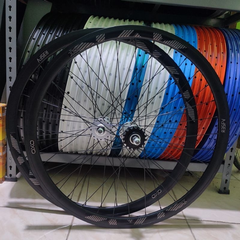 Velg Fixie 700c - Velg Fixie Doltrap - Velg Fixie Terpedo - Velg Fixie Depan - velg fixie fixed gear