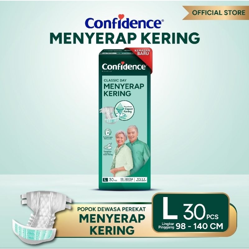 Confidence Popok Dewasa Celana/Perekat