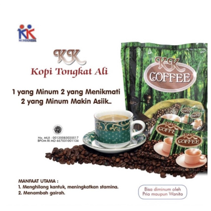 

Original Kk Kopi Tongkat Ali Indonesia| Minuman Cofee