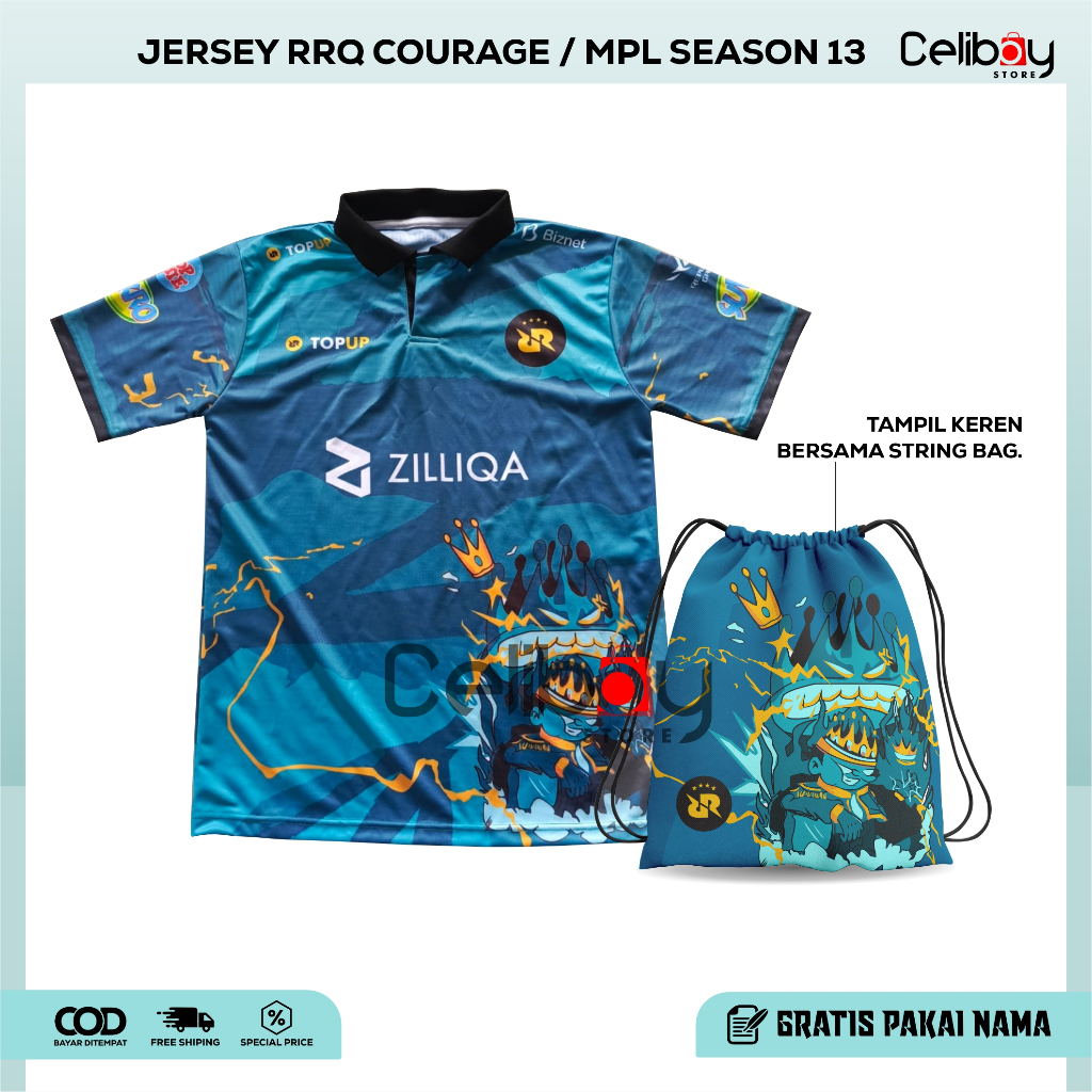Jersey RRQ HOSHI Terbaru 2024 GRATIS PAKAI NAMA SENDIRI / BAJU RRQ HOSHI