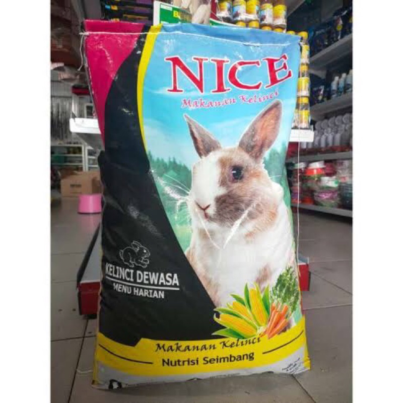 Nice Kelinci Pakan Lengkap Pellet Kelinci 10kg