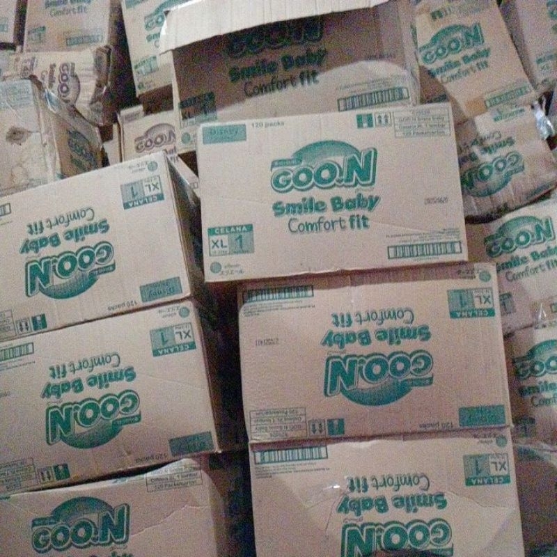 GOON single pck PER KARTON isi 120pcs size S,M,L,XL PANTS