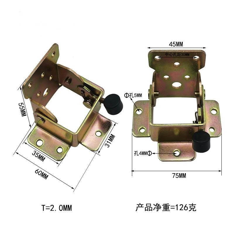 BRACKET KAKI MEJA LIPAT / ENGSEL KAKI MEJA LIPAT