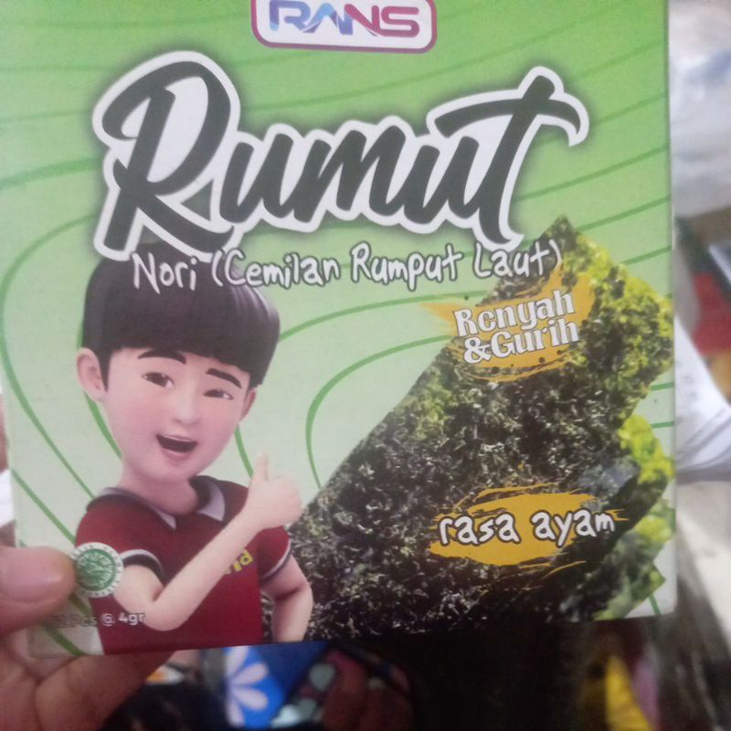 

rumput laut si aa /@ per box isi 12 pcs