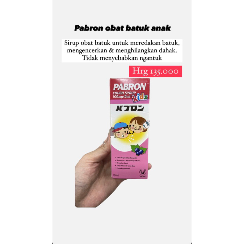 Pabron obat batuk (PO PENANG)
