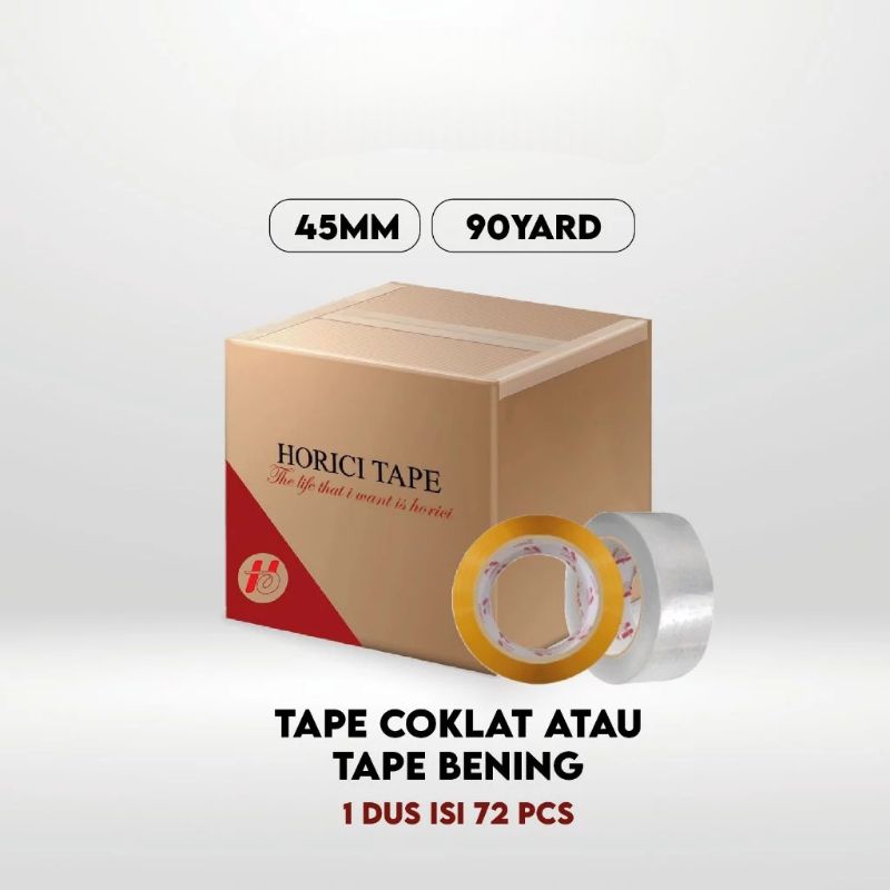 

lakban 1 Dus lakban bening 90 yard x 45 mm 72pcs tape