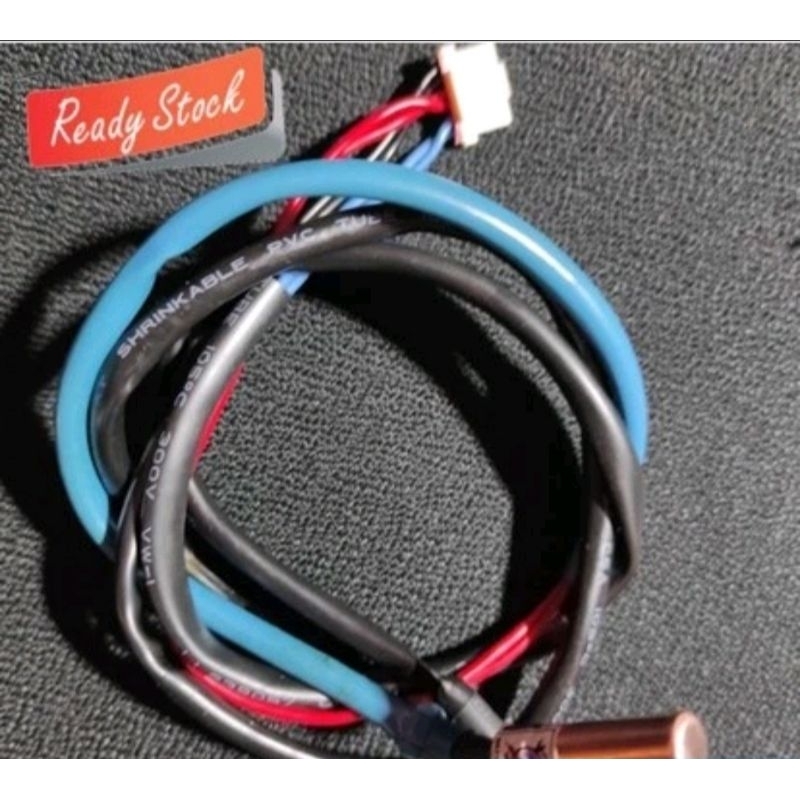 Sensor Suhu Ntc Thermistor AC Samsung Triangle Segitiga Soket 6 Lubang 4 Kabel Original