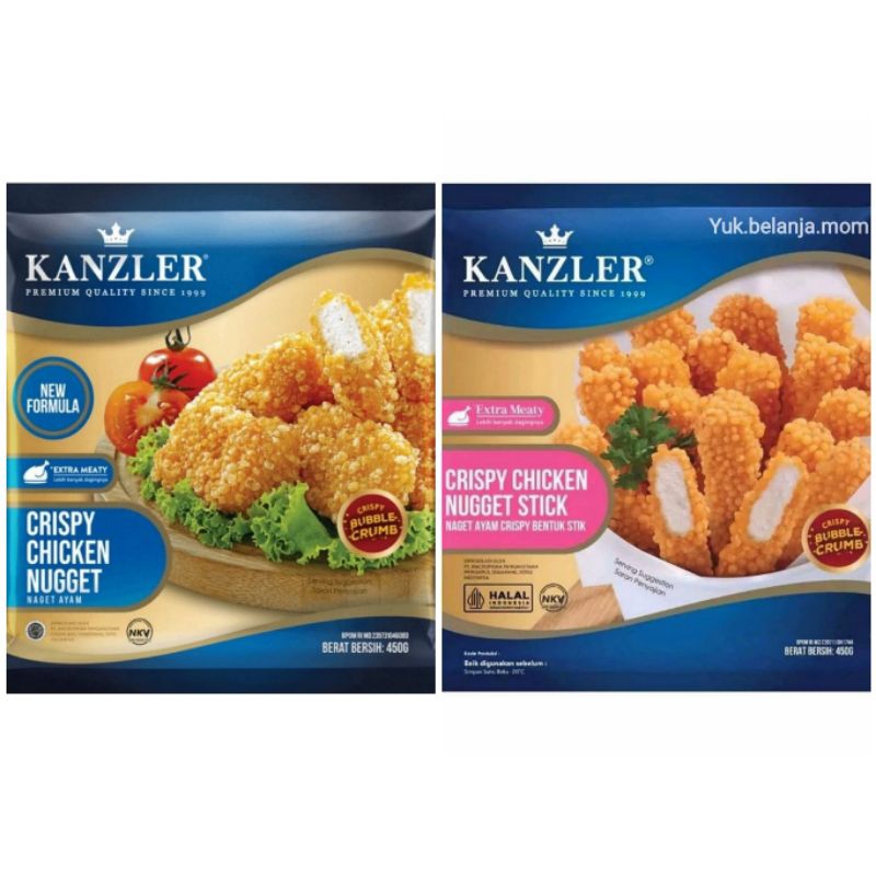 

kanzler crispy chicken nugget / stick nugget
