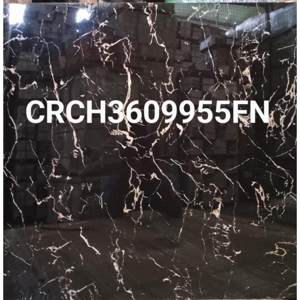 Granit Hitam Glazed Ceranosa 9955 60x60 - Kilat