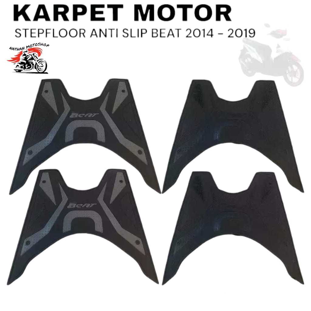 ALAS KAKI KARPET BEAT 2014 - 2019 KARPET MOTOR BEAT 2014 - 2019 KARPET MOTOR HONDA BEAT NATHAN55