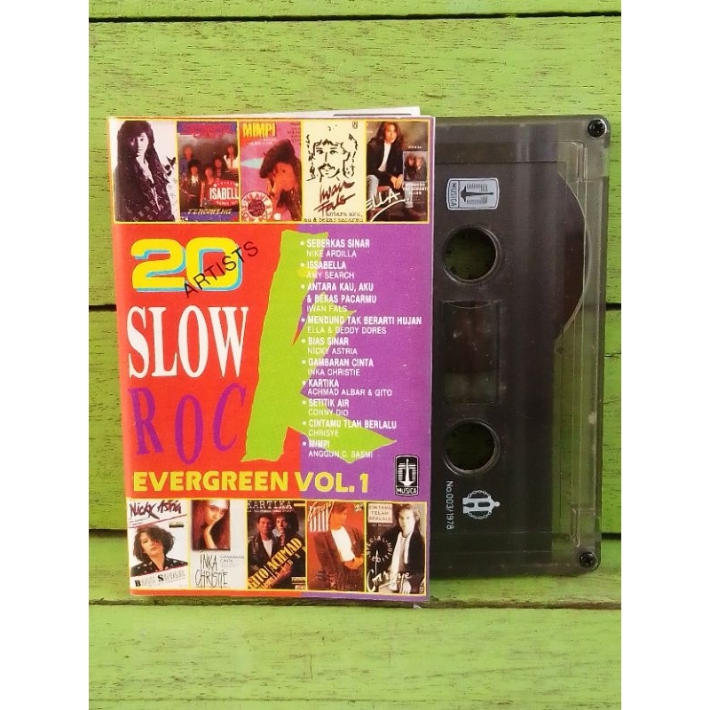 kaset 20 Slow Rock Evergreen vol.1