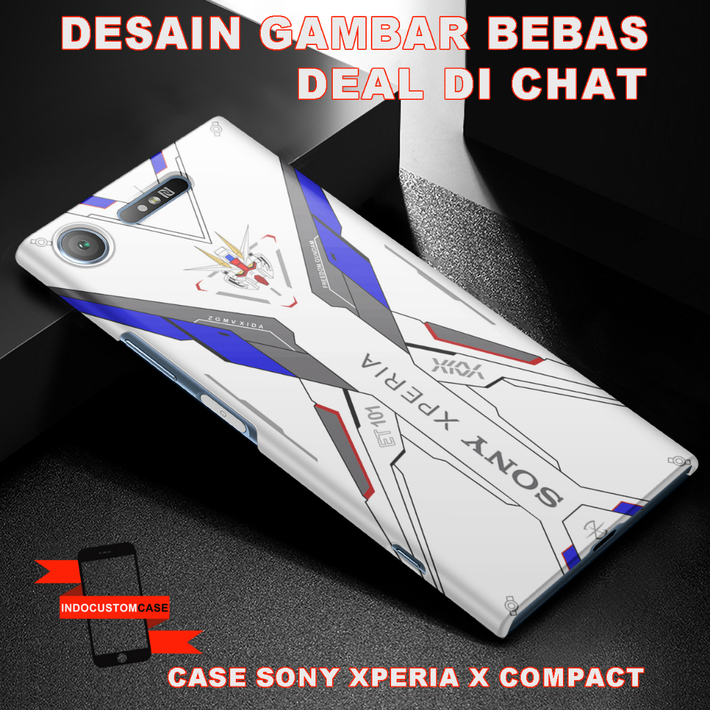 Kesing Casing Cover Hard Case HP Sony Xperia Experia X Compact Case Motif Custom Gambar / Foto Game 