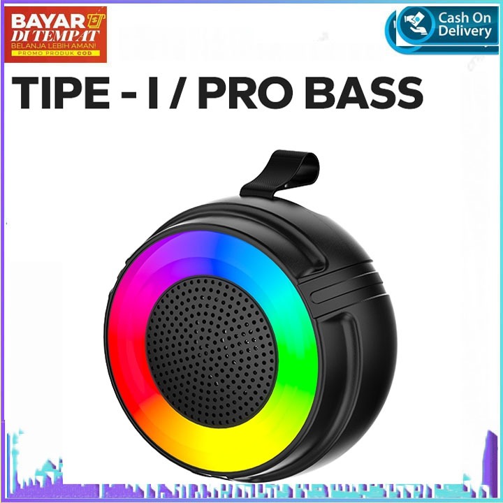 Musik Box Bluetooth Mini Super Bass Murah Speaker Bluetooth Bass Portable Wireless RGB Light Full Ba