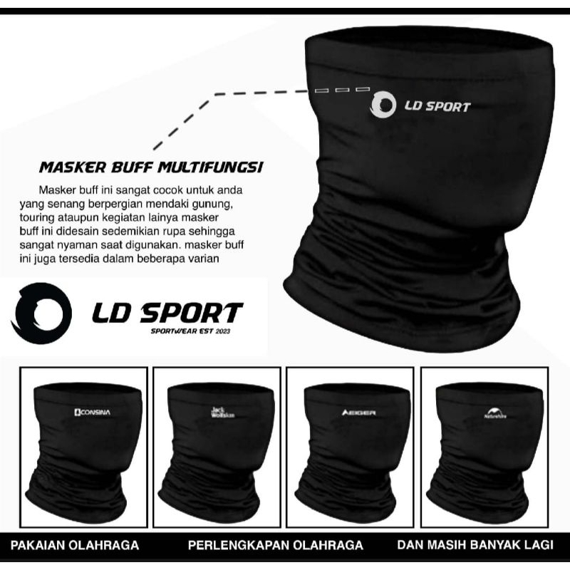 Masker Buff Multifungsi Buff Masker Bandana Buff Buff Outdoor Masker Kain Masker Berkendara  Masker 
