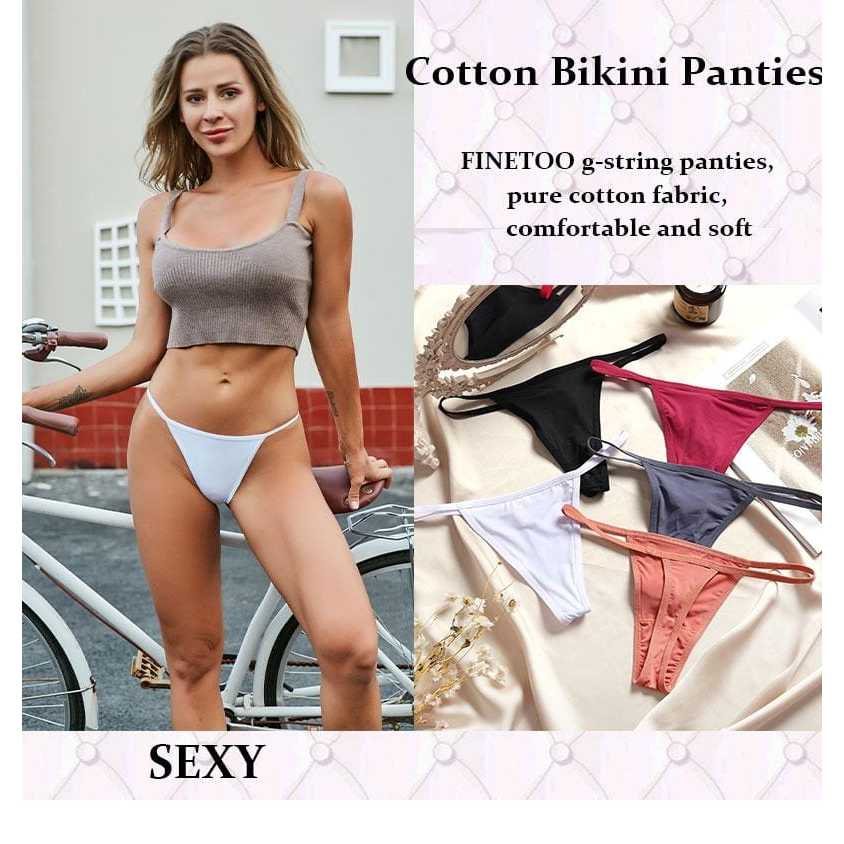 IVSHOP - Celana Dalam Wanita Gstring Sexy 6461 Cd Cewek Bikini Allsize Katun Import Murah