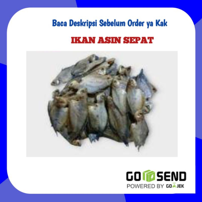 

Ikan Asin Sepat Kecil 100gram - Sayur Segar Palembang