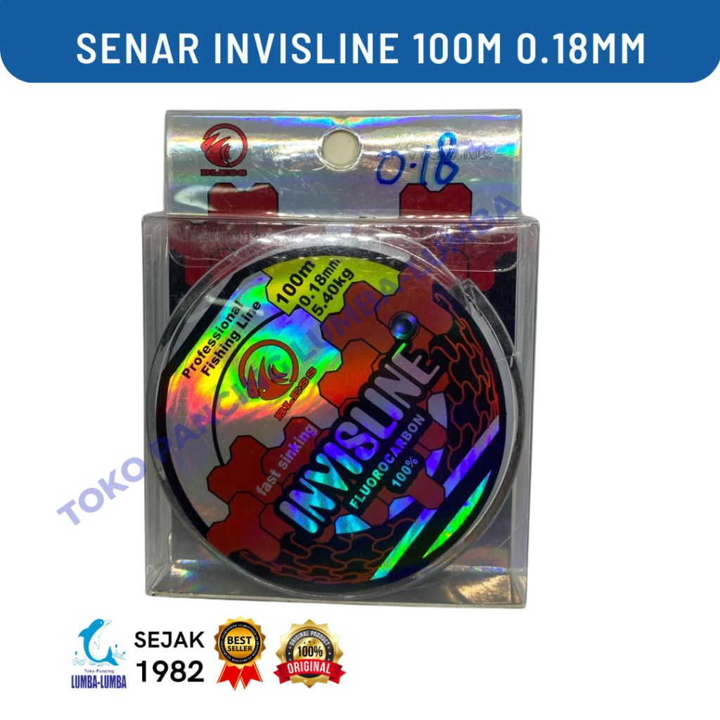 SENAR PANCING INVISLINE 100M FLUOROCARBON / SENAR / SENAR PANCING