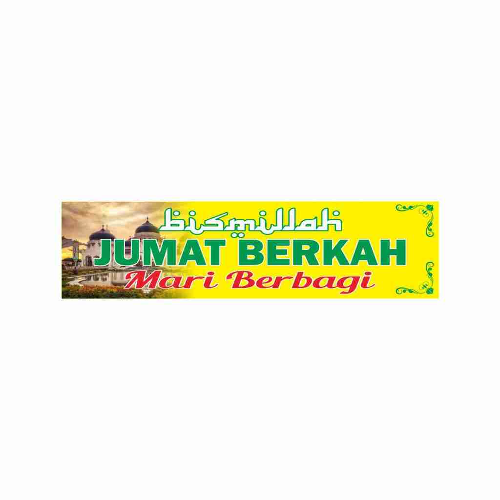 

Stiker Jumat Berkah Type 6. 3 x 10 cm. Isi 100pcs @Rp.170/pcs. Langsung Kirim